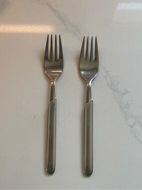 2 WMF Cromargan STYLAR Stainless Steel Salad Fork forks Singapore